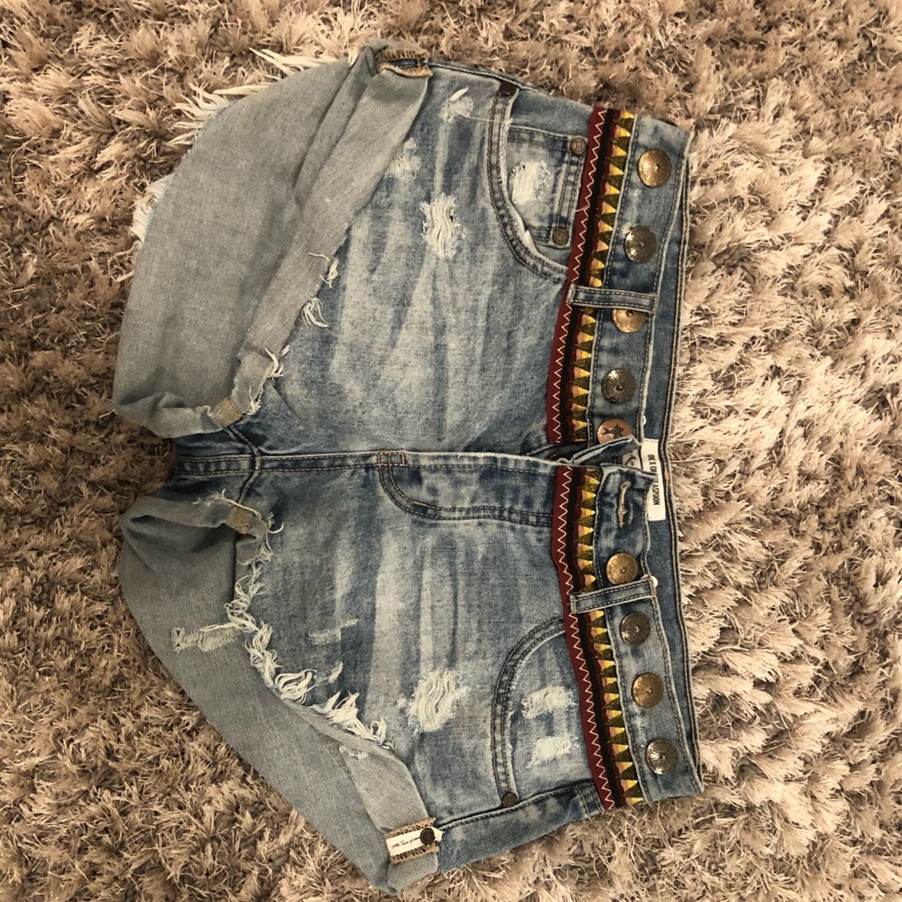 One Teaspoon size 29 denim shorts